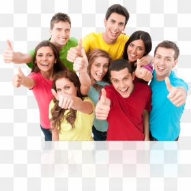 People With Thumbs Up, HD Png Download - omegle png