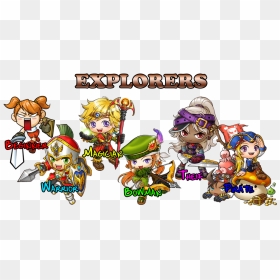 Maplestory Mesos Maplestory Classes - Cartoon, HD Png Download - maplestory png