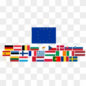 Flag Eu Member States, HD Png Download - eu flag png