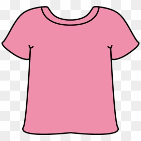 Collection Of Tee - Shirt Clipart Free Transparent, HD Png Download - pink shirt png