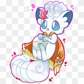 Cartoon, HD Png Download - alolan vulpix png