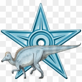 Azure Barnstar Of Dino - Ten Years Logo Png, Transparent Png - dino png