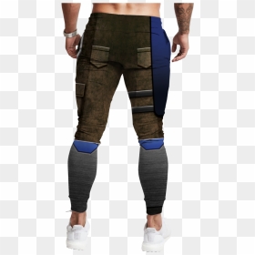 Pantalones Negros Para Hombres, HD Png Download - overwatch soldier 76 png