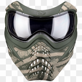 V-force Grill Paintball Mask // Goggle - Cartoon Army Goggles, HD Png Download - paintball mask png