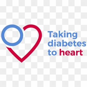 Logo Icon Title Taking Diabetes To Heart Rgb 2 Colours - Sign, HD Png Download - american diabetes association png
