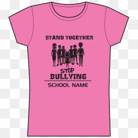 Pink Shirt Day T Shirt , Png Download - Pink Shirt Day T Shirt, Transparent Png - pink shirt png