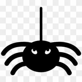 Clipart Resolution 1200*630 - Spider Hanging From Web Svg, HD Png Download - haloween png