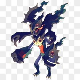 Marshadow True Form By Hyshirey - Mega Marshadow, HD Png Download - marshadow png