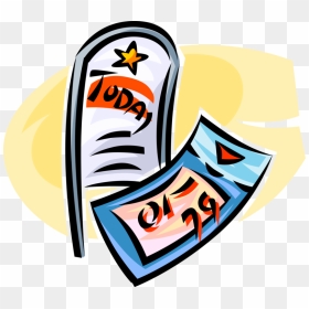 Vector Illustration Of Admission Ticket To Theme Park - Illustration, HD Png Download - ticket vector png
