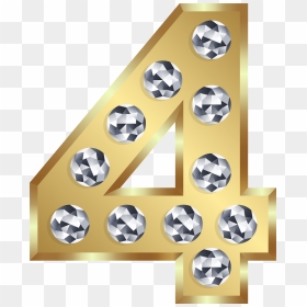 Gold Numbers Png , Png Download, Transparent Png - gold numbers png