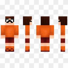 Skins De Minecraft Pe Herobrine, HD Png Download - velma png