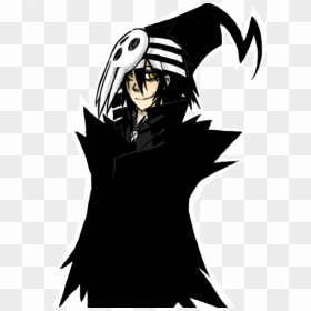 Lord Death Soul Eater Without Mask Photo - Soul Eater Death Human Form, HD Png Download - soul eater png