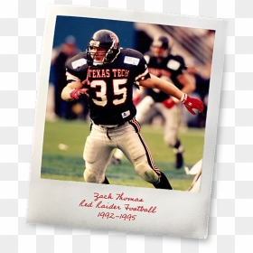 Zach Thomas Texas Tech, HD Png Download - texas tech png