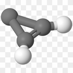 Cyclopropenylidene 3d Balls - Cyclopropene, HD Png Download - 3d stick figure png