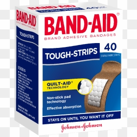 Ba Toughstrip 40 - Band Aid, HD Png Download - bandages png
