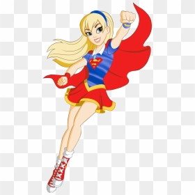 Transparent Super Girl Png - Dc Superhero Girls Supergirl, Png Download - super girl png