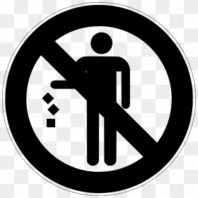 Don T Throw Away Sign, HD Png Download - prohibition sign png