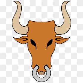 Cattle Ox Bull Horn Drawing , Png Download - Drawing Of A Ox, Transparent Png - ox png