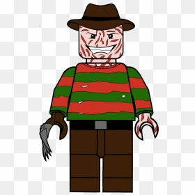 Freddy Lego Horror Icon By Kung Fu Eyebrow Clipart - Lego Horror Png, Transparent Png - horror border png