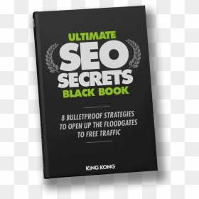 Ultimate Seo Secrets Black Book - Graphic Design, HD Png Download - black book png