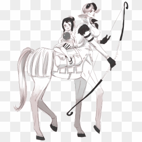 Redraw For Trying To Draw A Centaur Png Arrows Transparent - One Piece Centaur, Png Download - tumblr arrows png