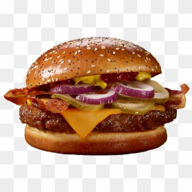 Burger-bacon - American Hamburger Png, Transparent Png - bacon.png
