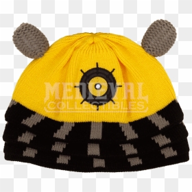 Yellow Doctor Who Dalek Beanie - Beanie, HD Png Download - dr who png