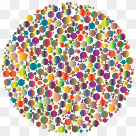 Colorful Circle Fractal - Circle, HD Png Download - colorful circle png