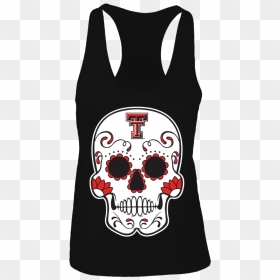 Texas Tech Red Raiders Sugar Skull Shirt - Astros Sugar Skull, HD Png Download - texas tech png