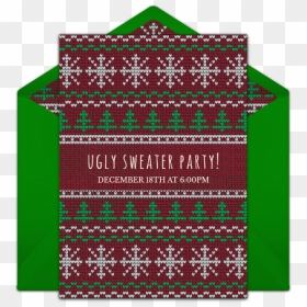 Pattern, HD Png Download - christmas sweater pattern png
