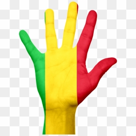 Mali Drapeau Png, Transparent Png - fingers png