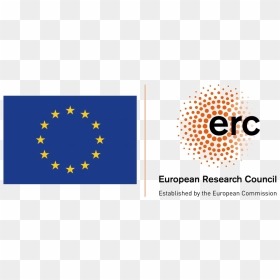 Eu Flag And Erc Logo - European Research Council, HD Png Download - eu flag png