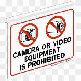 Video Camera Sign, HD Png Download - prohibition sign png