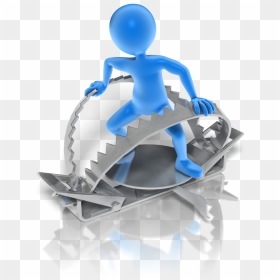 Stick Figure In Steel Trap 800 Clr - Stick 3d Figure Png, Transparent Png - 3d stick figure png