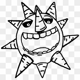 Drawings Of The Sun - Drawings Of A Sun, HD Png Download - soul eater png