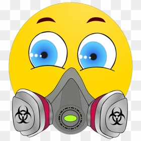 Biohazard Sign, HD Png Download - gasmask png