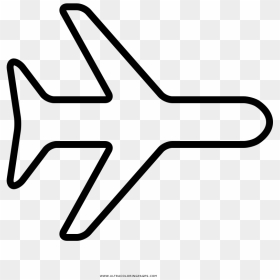 Air Plane Coloring Page - Plane Stamp, HD Png Download - avião png