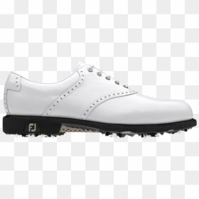Footjoy Mens Myjoys Icon Traditional Golf Shoes - Footjoy Icon Shield Tip White, HD Png Download - golf icon png