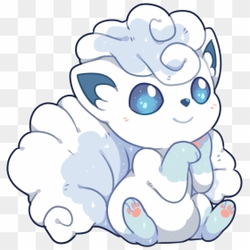 Pokéfanon - Alolan Vulpix Cute, HD Png Download - alolan vulpix png