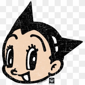 Astro Boy Face Toddler T-shirt - Astro Boy Face, HD Png Download - astro boy png