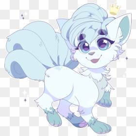 Pokemon Alolan Vulpix Fanart, HD Png Download - alolan vulpix png