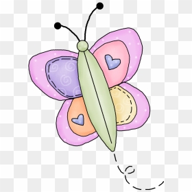 Cute Butterflies - Transparent Background Cute Butterfly Clipart, HD Png Download - butterfly .png