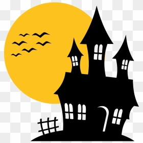 Halloween Haunted House Png Transparent Image - Halloween Haunted House Clipart, Png Download - haunted png