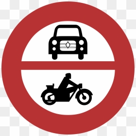 Motor Vehicle, HD Png Download - prohibition sign png