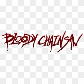 Calligraphy, HD Png Download - bloody chainsaw png