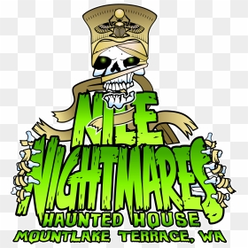 Png Free Download Nile Nightmares Haunted House In - Nile Nightmares Haunted House, Transparent Png - haunted png