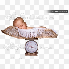 Baby Scale Vintage Png, Transparent Png - christmas wreath .png