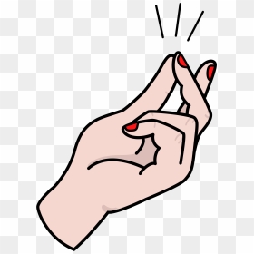 Snapping Fingers - Finger Clipart Snap, HD Png Download - fingers png