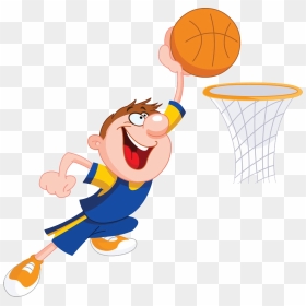 Png Free Stock Cartoon Slam Dunk Clip Art Transprent - Play Basketball Cartoon, Transparent Png - slam dunk png