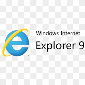 Windows Internet Explorer 9-logo - Internet Explorer 9, HD Png Download - internet explorer logo png